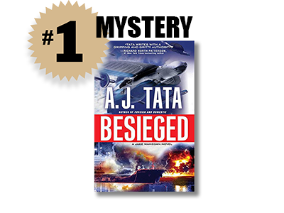 Besieged #1 Mystery in Top Books 2017 by Publisher’s Weekly